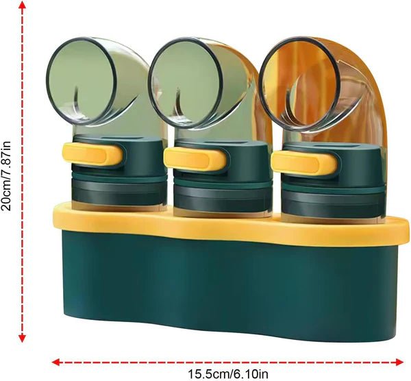 3pcs Masala/Spice/Salt Organizer - Wtick Shop