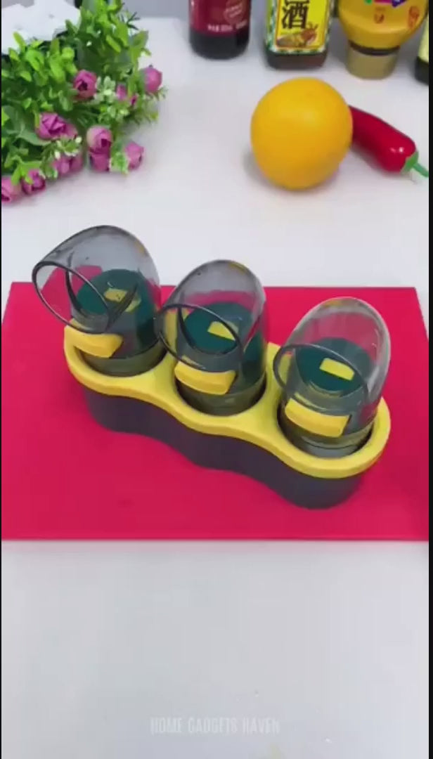 3pcs Masala/Spice/Salt Organizer